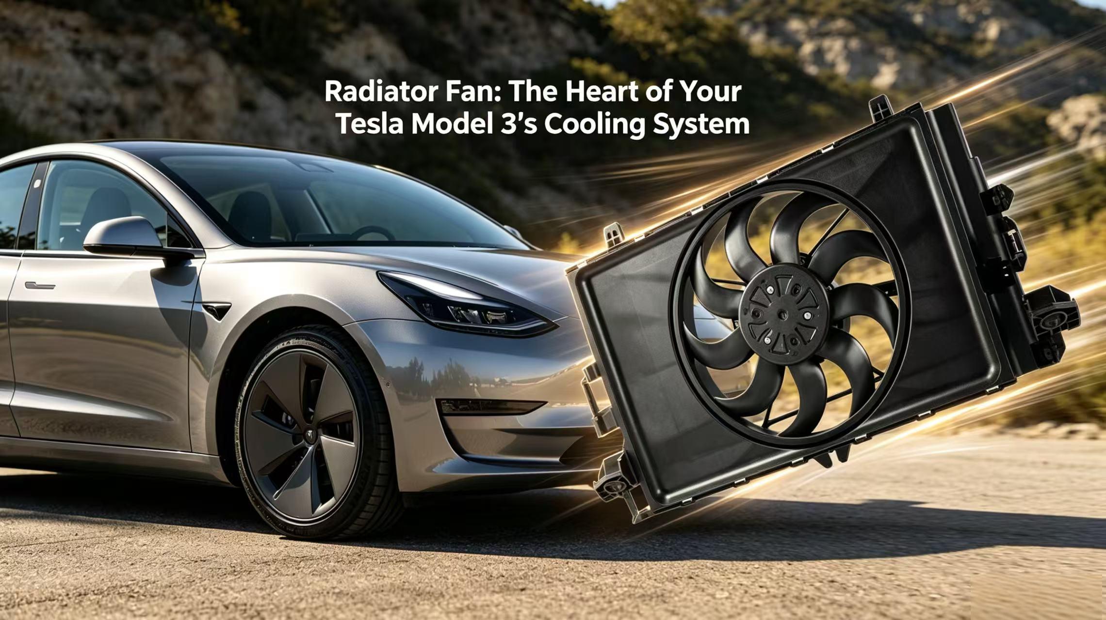 BTAP New Highlight: Tesla Radiator Cooling Fans