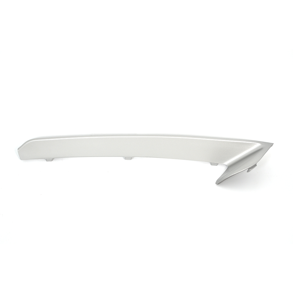 Front bumper trim strip, left (painted in matt grey)
